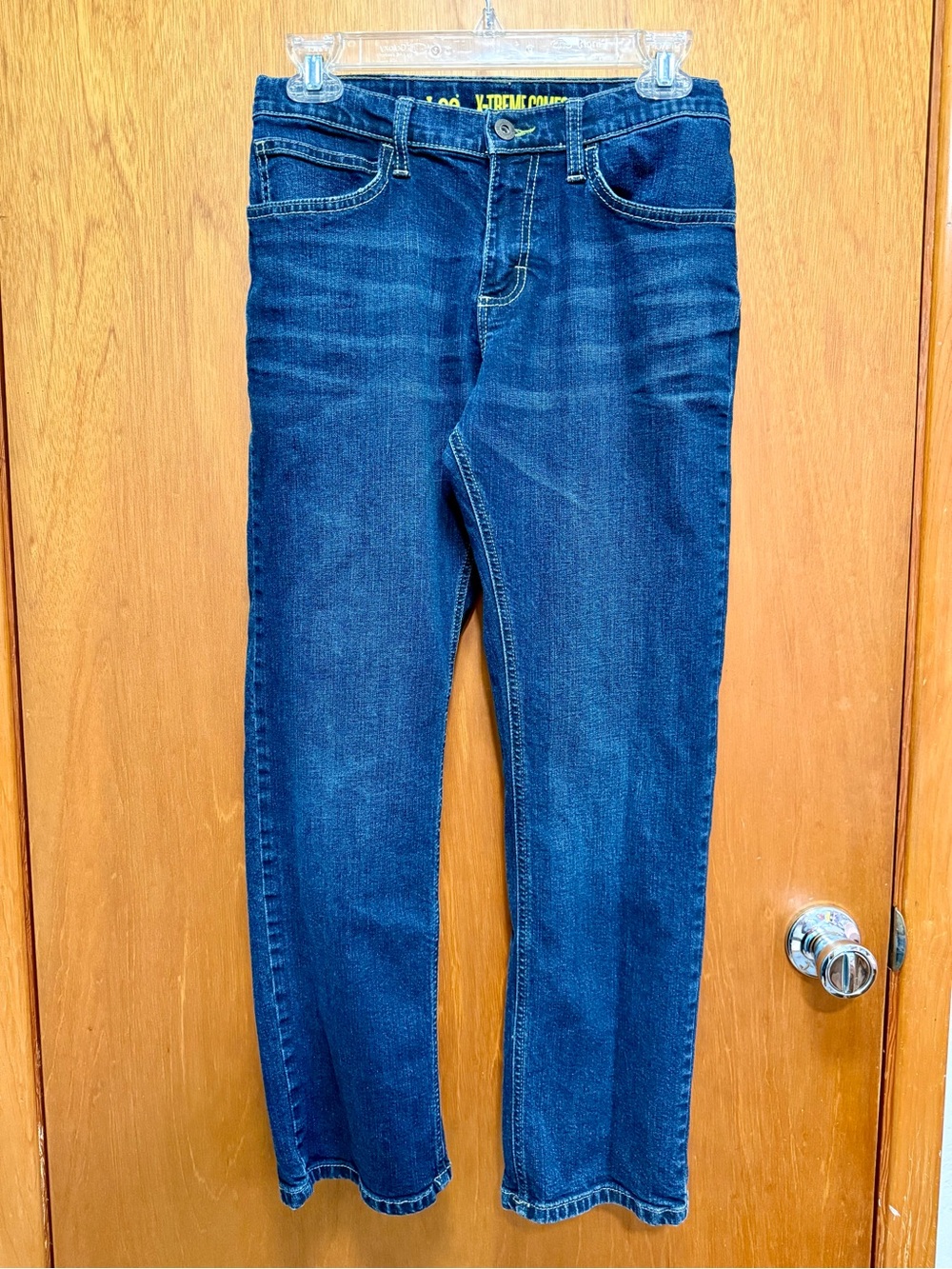 Lee Boys Dark Blue Denim Jeans